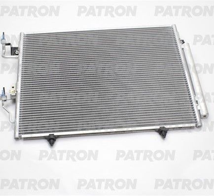 Радиатор кондиционера (конденсатор) Patron для Mitsubishi Pajero III 2000-2007. Артикул PRS1429
