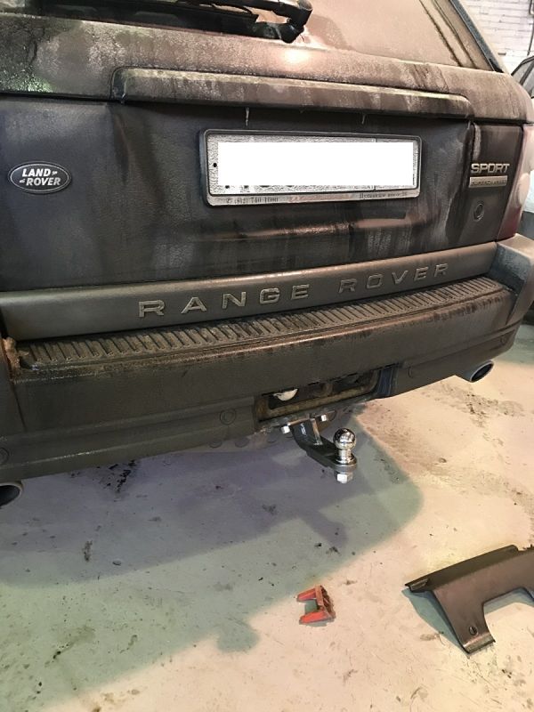 Фаркоп Baltex для Land Rover Range Rover Sport I до рестайлинга 2005-2009 (Тип шара Е). Артикул 34333832