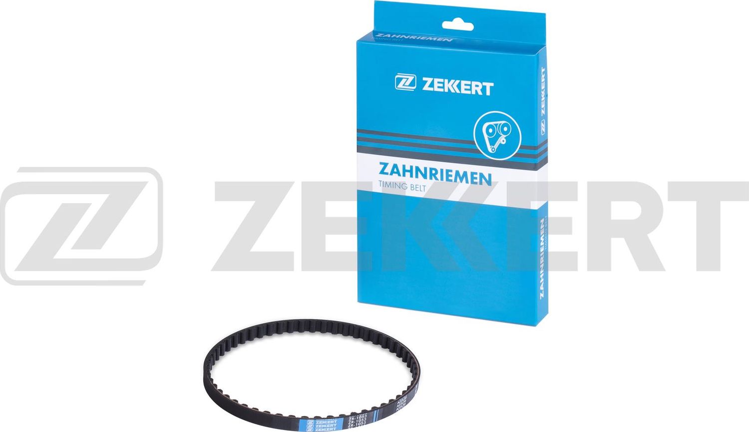 Ремень ГРМ Zekkert (HNBR (Hydrierter Acryl-Nitril-Butadien-Kautschuk)). Артикул ZR-1053