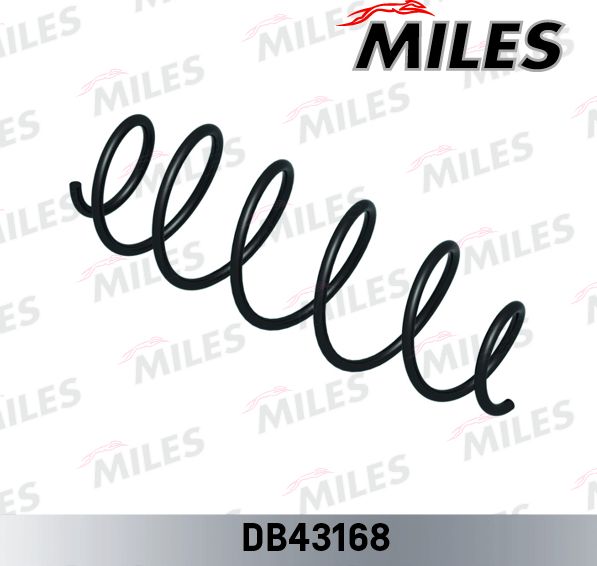 Пружина подвески Miles передняя для Citroen C3 I 2002-2009. Артикул DB43168