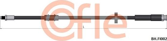 Тормозной шланг Cofle. Артикул 92.BH.FI002