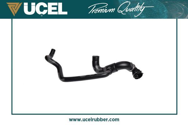Патрубок радиатора (системы охлаждения) Ucel правый/левый нижний для Fiat 500 II 2007-2026. Артикул 35535