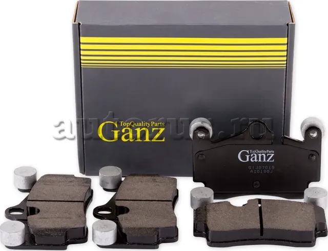 Колодки торм.зад. (Ganz). Артикул GIJ07019