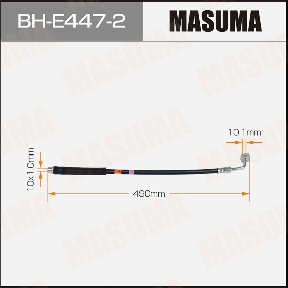 Шланг тормозной MASUMA OPEL- /rear/ MOKKA LH. Артикул BHE4472