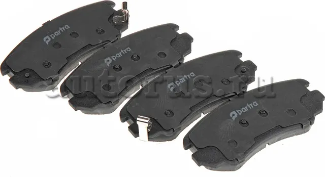 Колодки тормозные дисковые | перед прав/лев | (Partra) Partra. Артикул BP6170