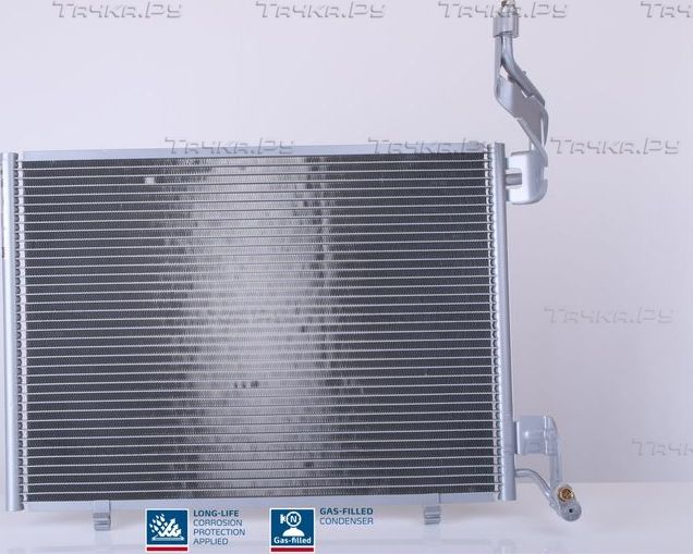 Радиатор кондиционера (конденсатор) Nissens (алюминий). Артикул 940107