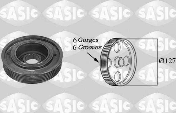 Шкив коленвала Sasic для Peugeot 605 1994-1999. Артикул 5150K60