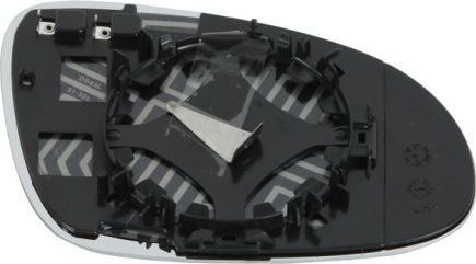 Зеркальное стекло бокового зеркала BLIC левое для Skoda Superb I 2001-2008. Артикул 6102-02-1271128P