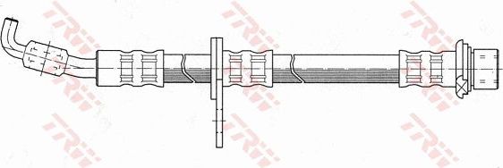 Тормозной шланг TRW передний правый для Toyota Sprinter Carib III 1995-2001. Артикул PHD691