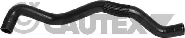Патрубок радиатора (системы охлаждения) Cautex. Артикул 754285
