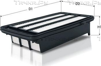 Воздушный фильтр Tecneco Filters. Артикул AR1658PMJ