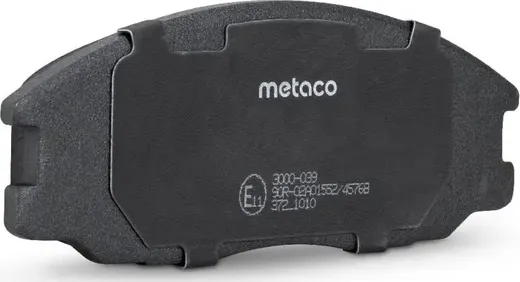 Колодки тормозные HYUNDAI SANTA FE 01- передн. (Metaco). Артикул 3000039