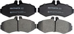 Тормозные колодки Zentparts. Артикул Z07370