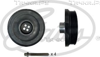 Шкив коленвала Gates DriveAlign® для BMW X1 I (E84) 2009-2015. Артикул TVD1140A