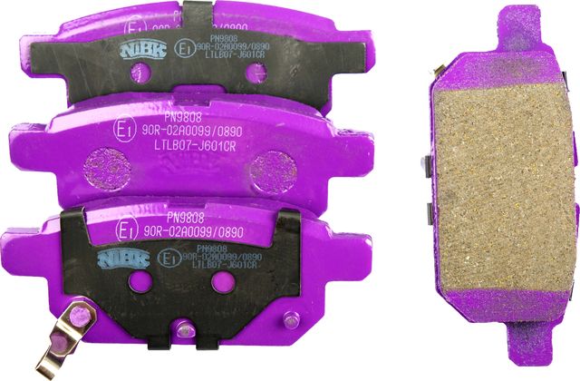 Тормозные колодки NiBK задние для Suzuki SX4 II (S-Cross) 2013-2026. Артикул PN9808