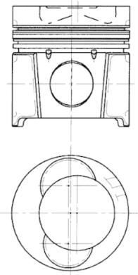 Поршневая группа Kolbenschmidt для MAN L2000 1993-2006. Артикул 94416962