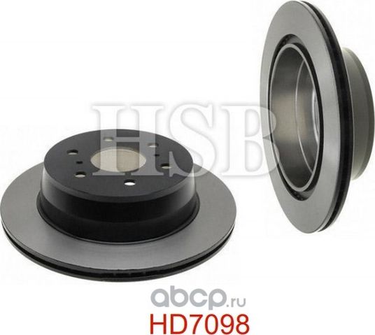 Диск тормозной (HSB). Артикул HD7098