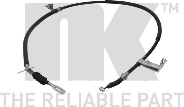 Трос ручника (тросик ручного тормоза) NK задний левый для Mazda 323 V (BA) 1994-1998. Артикул 903260