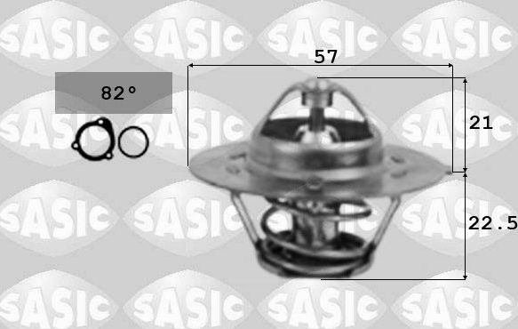 Термостат Sasic для Peugeot 305 1980-1986. Артикул 3371471