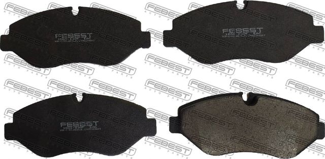 Тормозные колодки Febest передние для Mercedes-Benz Viano I (W639) 2003-2014. Артикул 1601-639F