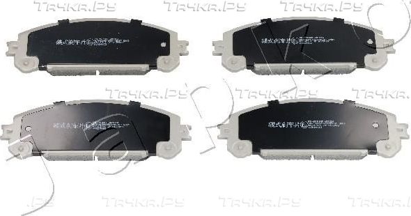 Тормозные колодки Japko передние для Toyota Highlander III (U50) 2014-2019. Артикул 502001
