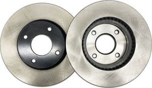 Тормозной диск NiBK передний для Mitsubishi L200 IV 2005-2015. Артикул RN1247