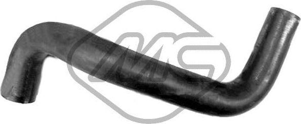 Патрубок радиатора (системы охлаждения) Metalcaucho для Citroen C2 2003-2012. Артикул 09211