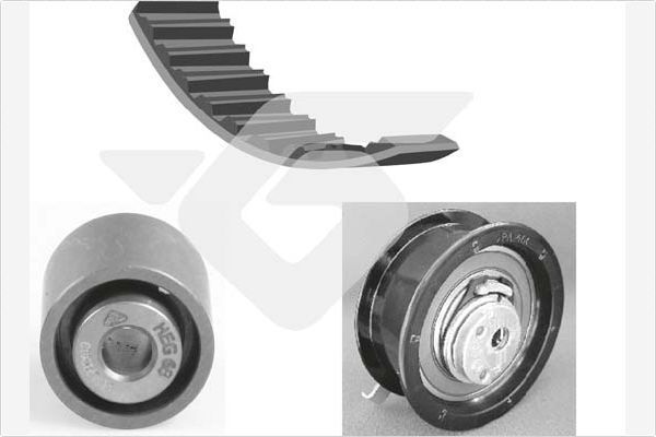Ремень ГРМ с роликами (комплект) Hutchinson для SEAT Inca I 1995-2000. Артикул KH 148
