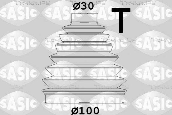 Пыльник ШРУСа наружный Sasic (термопласт) передний для Peugeot 807 I 2002-2014. Артикул 1904016