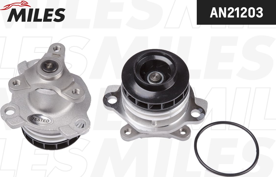 Помпа (водяной насос) Miles для Renault Laguna II 2005-2007. Артикул AN21203