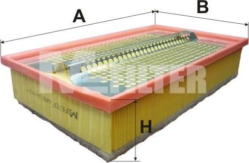 Воздушный фильтр MFilter для PUCH G-modell W463 1996-2000. Артикул K 492