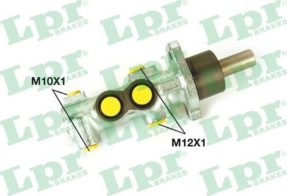 Тормозной цилиндр главный LPR (алюминий) для Citroen Xsara 1997-2000. Артикул 1950