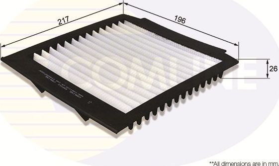 Салонный фильтр Comline. Артикул EKF152