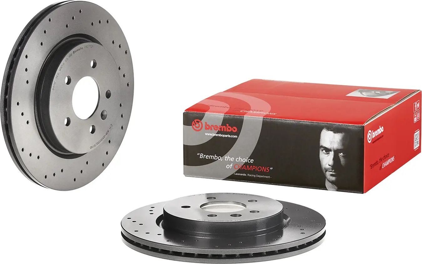 Тормозной диск Brembo PRIME LINE - UV Coated. Артикул 09.C711.21