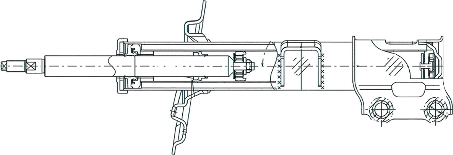 Амортизатор CTR. Артикул GY1052G