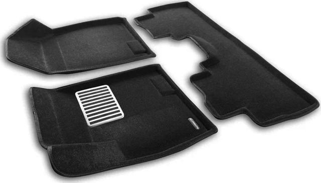 Коврики текстильные Euromat 3D Lux для салона Jetour Dashing 2023-2026. Артикул EM3D-000020