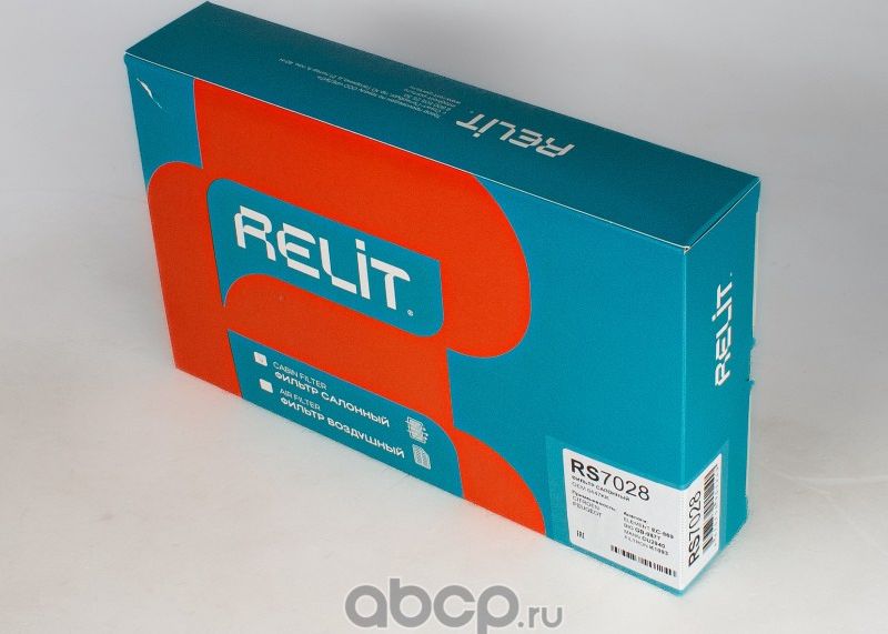 Фильтр салона (Relit). Артикул RS7028