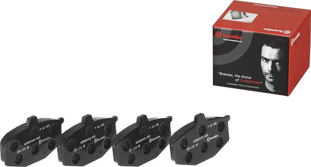 Тормозные колодки Brembo PRIME LINE передние для Renault 4 1966-1990. Артикул P 68 005