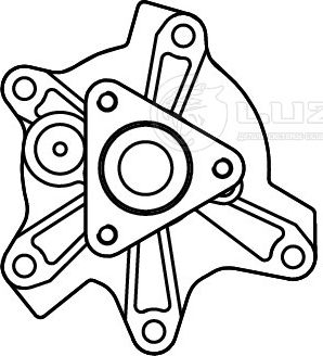 Насос водяной для а/м Haval Jolion (21-) 1.5T [GW4G15B] (LWP 3016) (Luzar). Артикул LWP3016