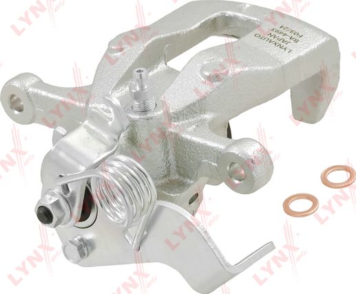 Тормозной суппорт LYNXauto задний левый для Kia Rio III 2011-2017. Артикул BA-4493