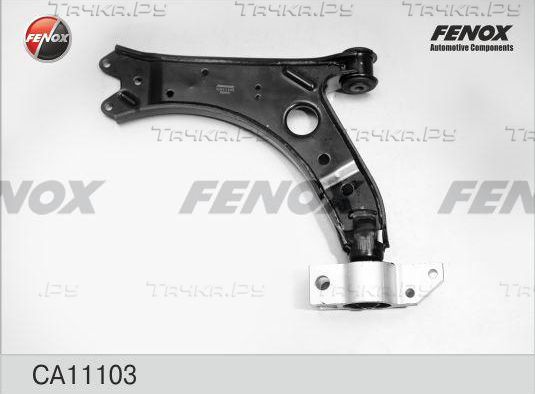 Поперечный рычаг передней подвески Fenox левый для SEAT Leon II 2005-2012. Артикул CA11103