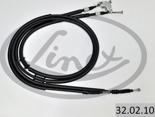 Трос ручника (тросик ручного тормоза) Linex. Артикул 32.02.10
