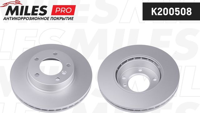 Тормозной диск Miles передний для BMW Z3 I 1996-2002. Артикул K200508