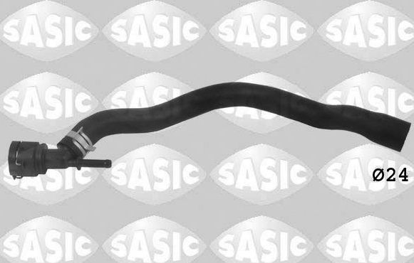 Патрубок радиатора (системы охлаждения) Sasic левый для Audi A3 I (8L) 1996-2003. Артикул 3406020