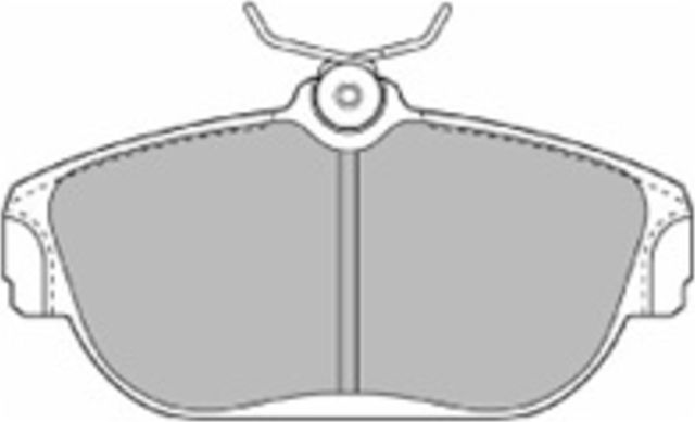 Тормозные колодки MAPCO передние для Volvo 960 I 1990-1996. Артикул 6366