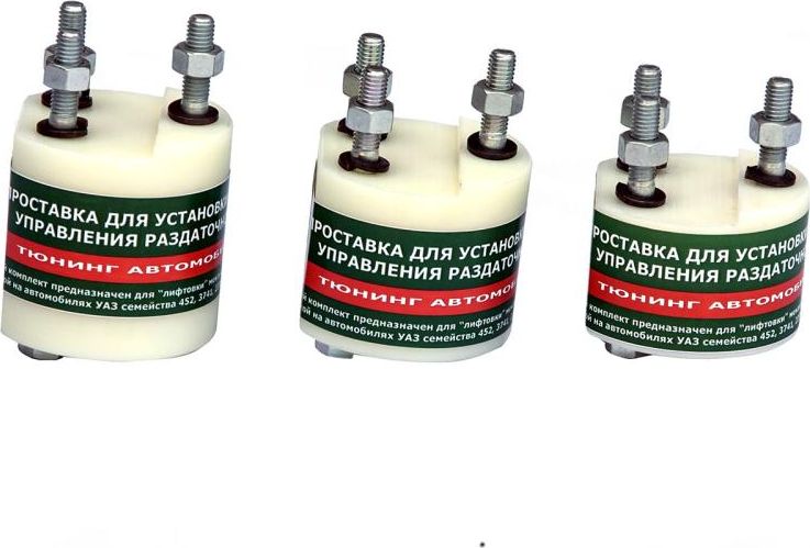 Проставка Алком привода рычагов РК 40 мм для УАЗ 452 1965-2026. Артикул 1388