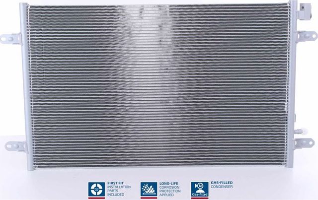 Радиатор кондиционера (конденсатор) Nissens (алюминий) для Audi S6 III (C6) 2006-2011. Артикул 94854