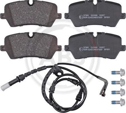 Тормозные колодки ABS. Артикул 37981