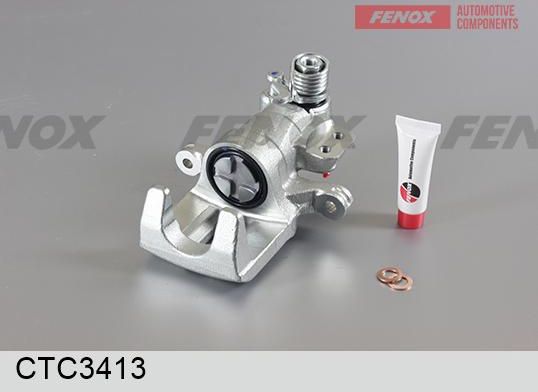 Тормозной суппорт Fenox задний левый для Fiat Sedici 2006-2014. Артикул CTC3413