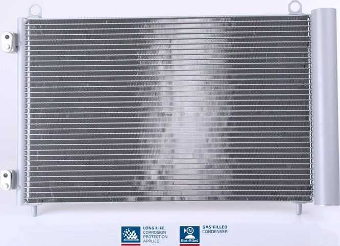 Радиатор кондиционера (конденсатор) Nissens (алюминий). Артикул 94837